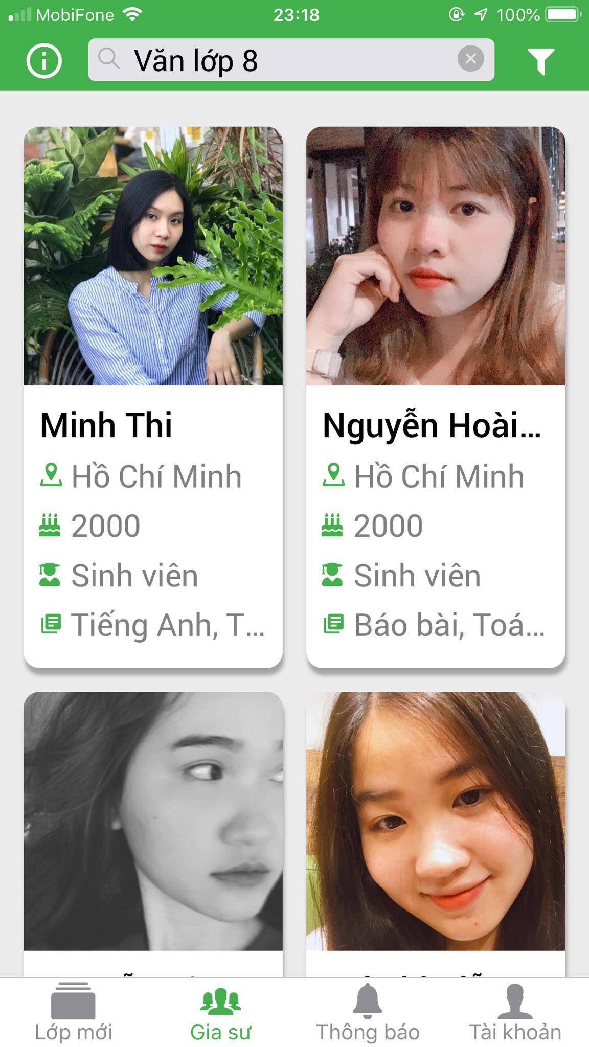 App Daykemtainha.vn Văn lớp 8